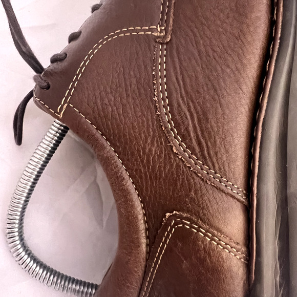 JOHNSTON MURPHY Shuler Bicycle Oxford Soft Brown Leather Lace Up Shoe Men's 8M - Picture 7 of 9